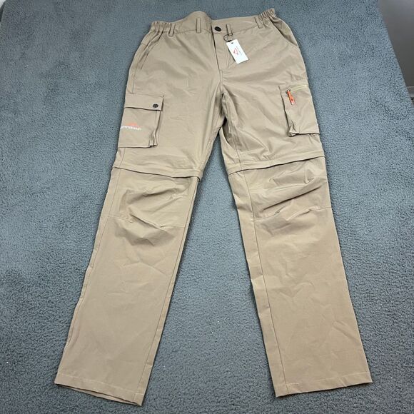 Summitskin Convertible Hiking Pants Mens 34x32 Cargo Pockets‎ Outdoor Zip Off - Picture 1 of 8